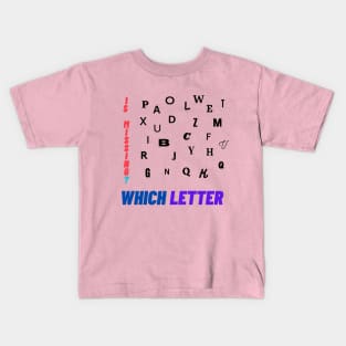 ABCD A TO Z Kids T-Shirt